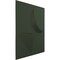 Ekena Millwork 11 7/8in. W x 11 7/8in. H Apollo EnduraWall Decorative 3D Wall Panel Covers 0.98 Sq. Ft. WP12X12APGHC - alternate 5